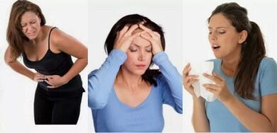 signos de parásitos en el cuerpo humano